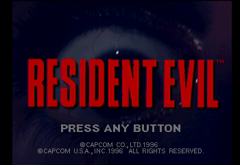 Resident Evil Title Screen